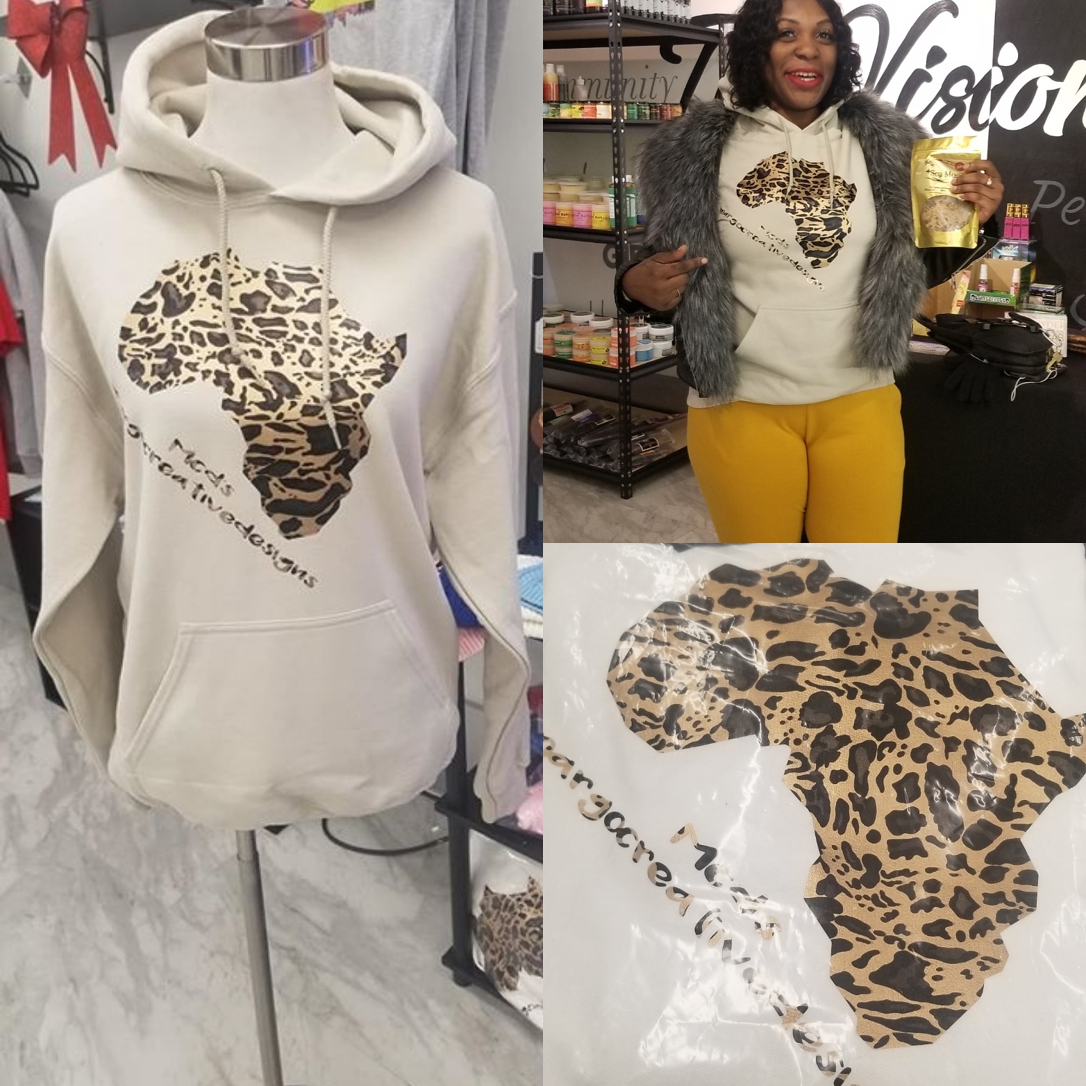 Africa Hoodie – Margo Creative Designs